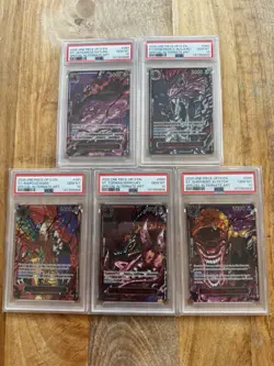 PSA 10 Sequential OP13 Demon Pack Carrying on His Will English One Piece God SP - Image 1