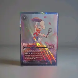 Lorcana Donald Duck - Pie Slinger (Enchanted) NM Holofoil Shimmering Skies - Image 1