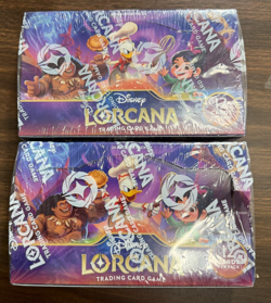 LOT (2) Disney Lorcana Shimmering Skies Booster Boxes Shimmering Skies SET 5 (7E - Image 1