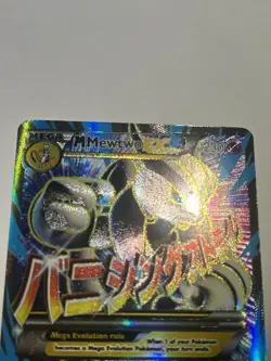 Pokemon TCG Mega Mewtwo EX Full Art Ultra Rare Holo Card 159/162 Breakthrough - Image 5