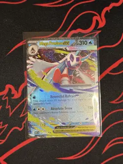 Pokemon Mega Froslass EX Full Art Holo 047/217 ASC English Card - Image 1