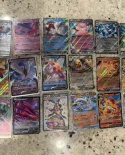 HUGE 24 Card Lot Pokemon TCG Random Full Art, EX, Vs, V Star, Promos All NM - Image 3
