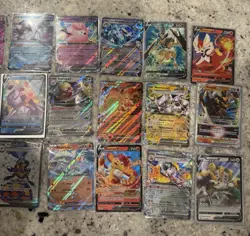 HUGE 24 Card Lot Pokemon TCG Random Full Art, EX, Vs, V Star, Promos All NM - Image 4