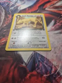 Pokemon TCG Dark Persian 42/82 Team Rocket Uncommon card 1st Edition LP - Image 3