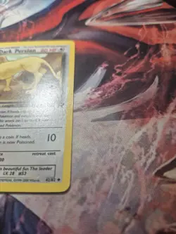 Pokemon TCG Dark Persian 42/82 Team Rocket Uncommon card 1st Edition LP - Image 4