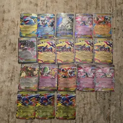 Pokemon TCG 23 Card Rare Mega Evolution EX Lot - Lot 5 - Image 1