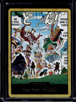2026 One Piece The Azure Sea's Seven Don!! Gold Card #NNO - Image 1