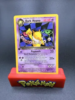 Dark Hypno 26/82 Rare 1st Edition Team Rocket Pokemon Card LP/LP+ - Image 1