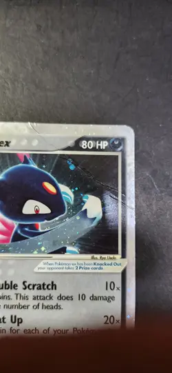 Pokemon TCG Sneasel EX Ultra Rare Holo Card 103/109 Ruby & Sapphire 2003 - Image 1