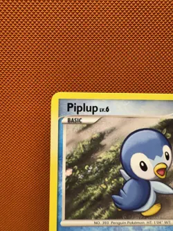 Piplup | Pokemon Trading Card | 16/17 | 2009 | Basic #1055 - Image 2