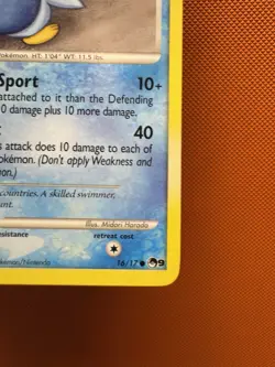 Piplup | Pokemon Trading Card | 16/17 | 2009 | Basic #1055 - Image 5