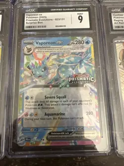 Pokemon AGS CGC Graded Lot of 10 Slabs Cards Japanese English Umbreon Eevee - Image 3