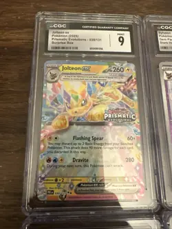 Pokemon AGS CGC Graded Lot of 10 Slabs Cards Japanese English Umbreon Eevee - Image 4