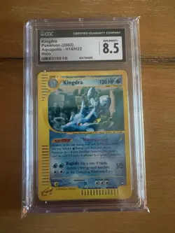 Pokemon Kingdra Holo Rare TCG Card Aquapolis H14/H32 - Image 1