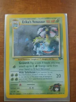 Pokemon TCG Erika's Venusaur #4/132 Gym Challenge Holo Rare Card - Image 1