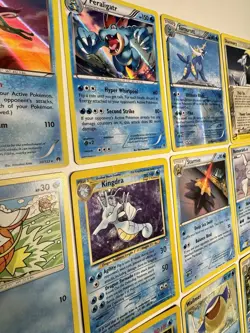 45 Vintage Pokemon Cards LP -MP Fossil, E-Reader, 1st Editions, Holo, Reverse - Image 5