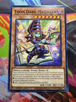Toon Dark Magician LDS1-EN067 Common 1st Edition Near Mint / Mint Card - Image 2