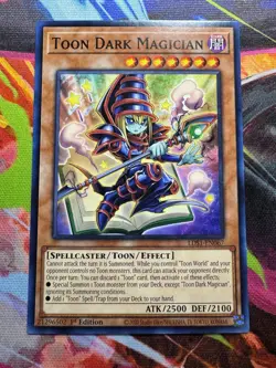 Toon Dark Magician LDS1-EN067 Common 1st Edition Near Mint / Mint Card - Image 4