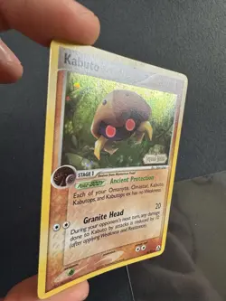 Kabuto 36/92 Stamped Holo Uncommon Ex Legend Maker Pokemon Card - Image 3