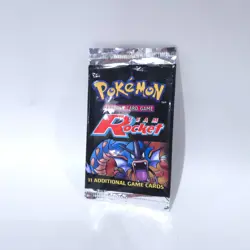 Pokemon WOC06174 TCG Team Rocket Booster Pack - ORIGINAL SLEEVE ONLY NO CARDS 742818061766 - Image 2