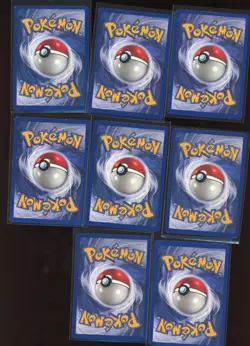 Vintage Pokemon WOTC Rare Card Lot (8) Moltres Haunter Pinsir Beedrill Muk 1999 - Image 2