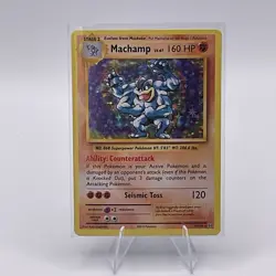 Pokemon TCG XY Evolutions Machamp Holo Rare Card 59/108 - Image 1