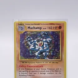 Pokemon TCG XY Evolutions Machamp Holo Rare Card 59/108 - Image 2