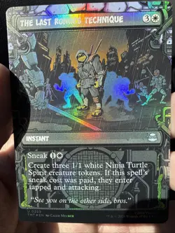The Last Ronin’s Technique 223 MTG: Teenage Mutant Ninja Turtles Borderless Foil - Image 1