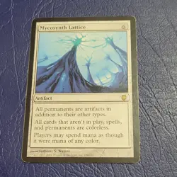 Magic: The Gathering Mycosynth Lattice Artifact Rare Darksteel Regular Anthony … - Image 1