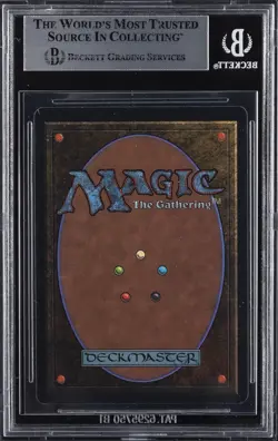 1993 MAGIC: THE GATHERING BETA C BLUE ELEMENTAL BLAST BGS 8.5 - Image 2
