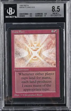 1993 MAGIC: THE GATHERING BETS R R MANA FLARE BGS 8.5 - Image 1