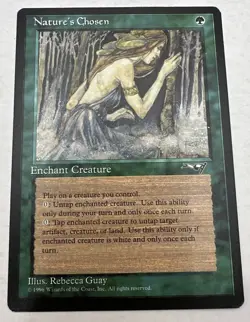 MTG X1 ** Nature's Chosen X1 NM/M Never Played Alliances SellbyCyn - Image 1
