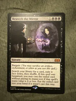 MTG Beseech the Mirror - Wilds of Eldraine #82 Reg Mythic Rare Sorcery - Image 1