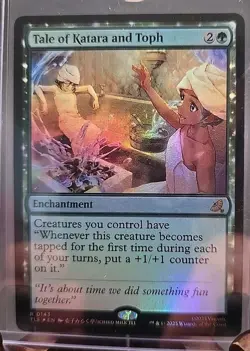 Tale of Katara and Toph Avatar: The Last Airbender MTG Foil Near Mint - Image 1