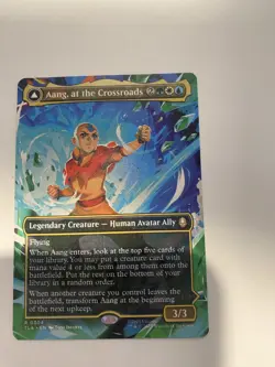 Aang, at the Crossroads (Borderless) Avatar: The Last Airbender Regular - Image 1