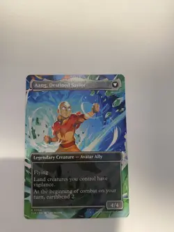 Aang, at the Crossroads (Borderless) Avatar: The Last Airbender Regular - Image 2