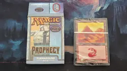 Magic the Gathering Prophecy Turnaround Theme Deck - Open Box w/ Sealed Deck - Image 1