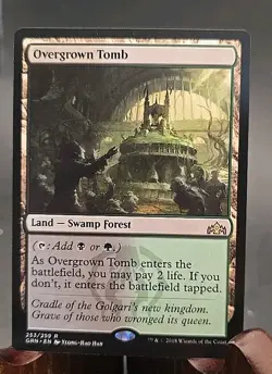 Overgrown Tomb Guilds Of Ravnica MTG Regular Near Mint - Image 1