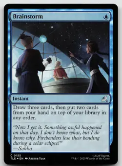 Brainstorm C Foil Avatar: The Last Airbender: Eternal-Legal 155 NM - Image 1