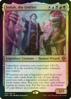 MTG Jodah, the Unifier Foil ** Dominaria United ** English - Image 1
