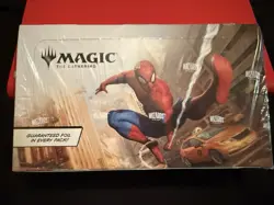 SEALED MTG Magic The Gathering Spider Man Play Booster Box - Image 1
