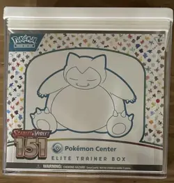 Pokemon TCG Scarlet & Violet 151 Elite Trainer Box Pokemon Center ETB WITH CASE! 820650853159 - Image 1