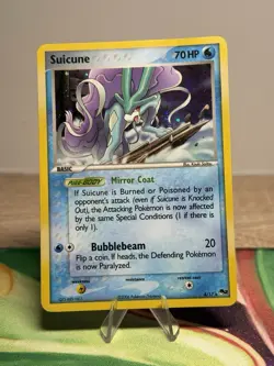 Suicune 4/17 Pop Series 2 Ex Era Promos Holo Rare Pokemon Card 2006 LP MP - Image 1