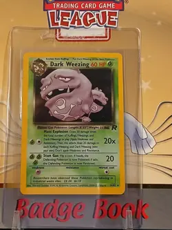 Dark Weezing - Pokemon Team Rocket 14/82 - Holo - Ungraded (Excellent) - Image 3