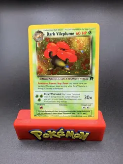 Pokemon TCG - Dark Vileplume Unlimited Holo Rare - Team Rocket 13/82 - NM - Image 1