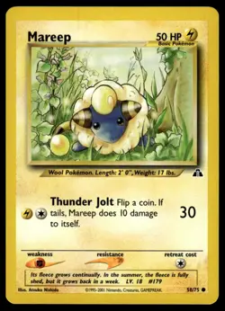 Pokemon Neo Discovery 58/75 Mareep - Image 1