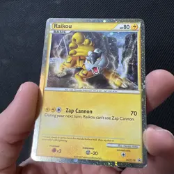 Raikou Prime HGSS19 Heart Gold Soul Silver Promo Holo Pokemon Card - Image 4