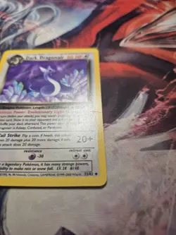 Pokemon TCG Dark Dragonair 33/82 Team Rocket Uncommon 1st Edition - MP - Image 2