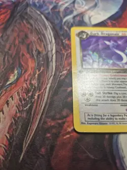 Pokemon TCG Dark Dragonair 33/82 Team Rocket Uncommon 1st Edition - MP - Image 3