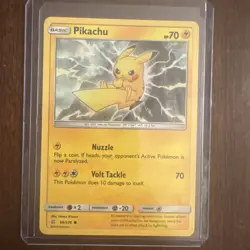 Pokemon TCG - PIKACHU - VOLTORB - SUN & MOON: COSMIC ECLIPSE (2019) - Image 3